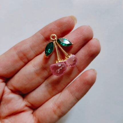 Pink Cherry Charm